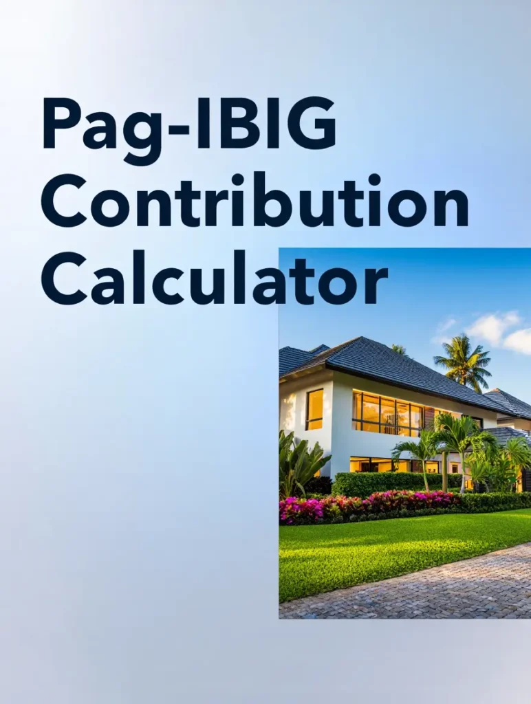 Pag-IBIG Contribution Calculator