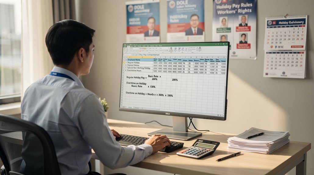 philippine holiday pay rules