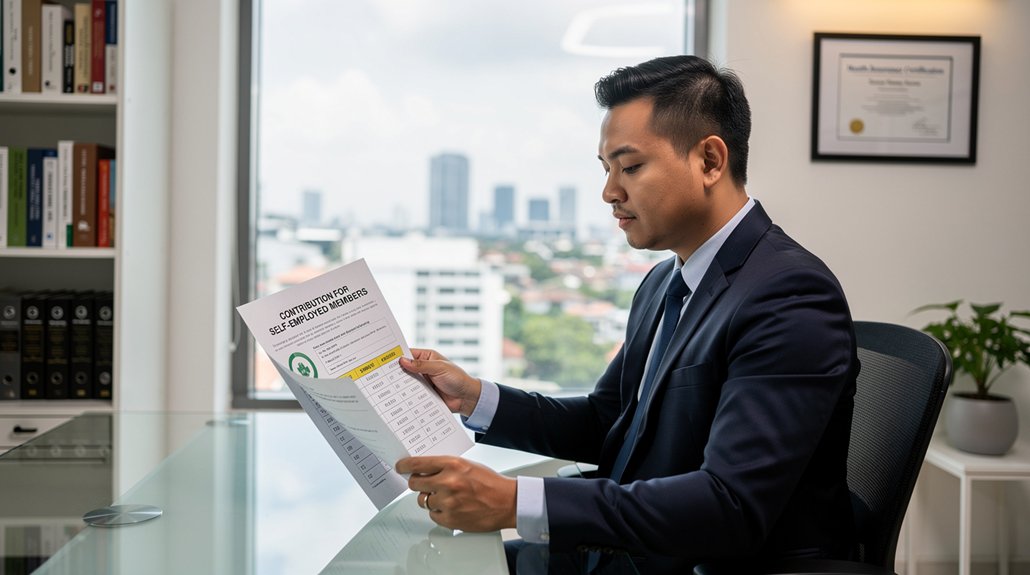 self employed philhealth contributions